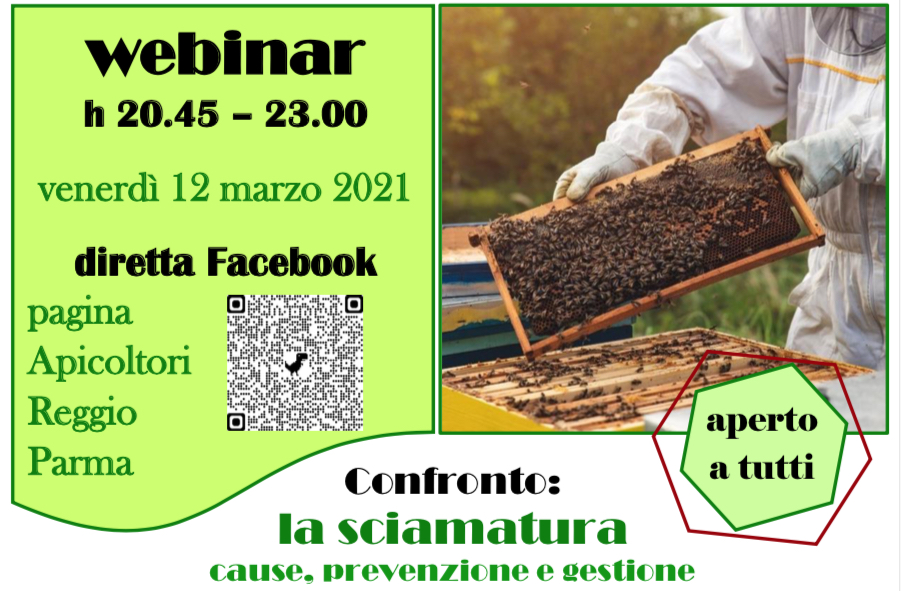 Confronto: la Sciamatura. Cause, prevenzione e gestione 12/03 – diretta Facebook h 20.45