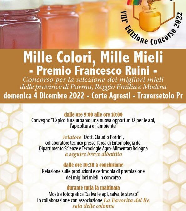 Mille Colori, Mille Mieli – Premio Francesco Ruini
