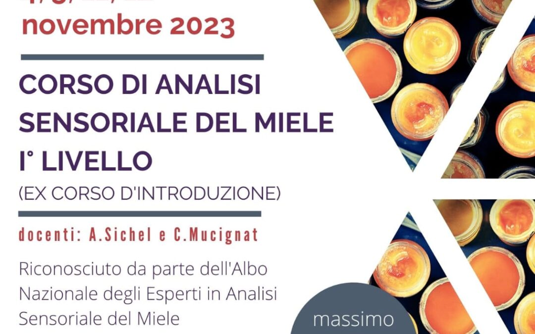 Corso in Analisi Sensoriale di Primo Livello